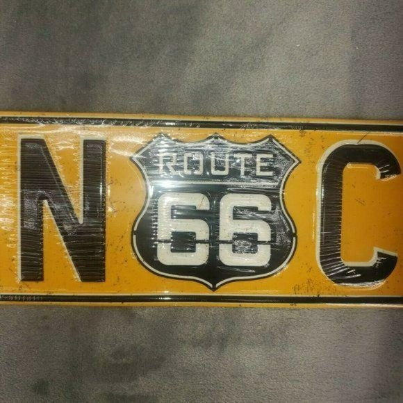 Man Cave Ct ROUTE 66 metal Sign - Picture 4 of 7